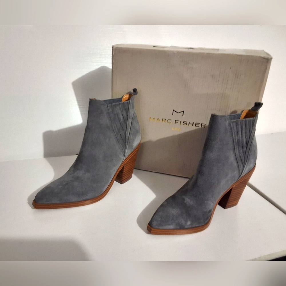 Mark Fischer Gardiner boots: Grey, Size 5.5